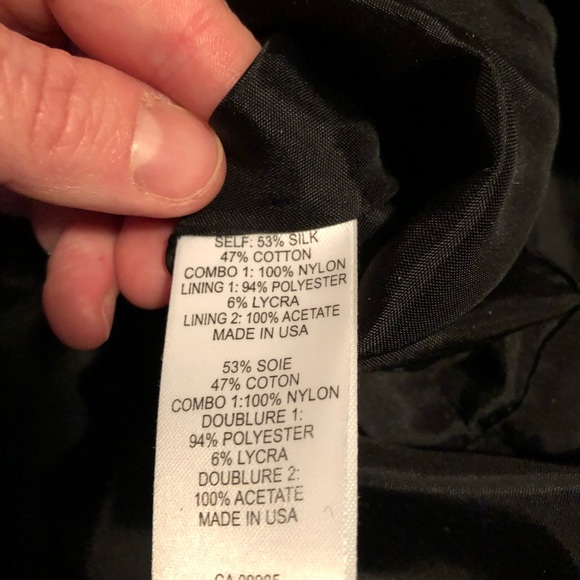 Nanette Lepore black and white sweatheart dress - Picture 5 of 5